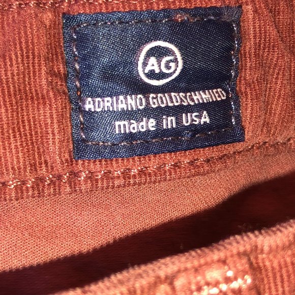 AG Adriano Goldschmied the Legging super skinny corduroy jeans 26R NWOT - Picture 5 of 9